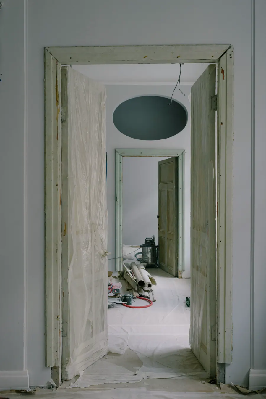 Intérieur en rénovation, visuel illustratif